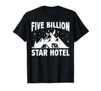 Five Billion Star Hotel Mountain Hiking Camper Adventure T-Shirt