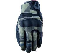 Five BOXER WP Motorcycle Gloves, green-yellow, size L for Men