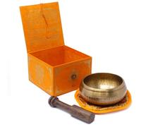 Five Buddha Singing Bowl Set 10cm|Balance & Harmony Design| Promotes Peace, Chakra Healing, and Mindfulness|This Singing Bowl has been Handmade in Nepal by traditional Artisan craft people
