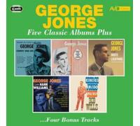George Jones - Five Classic Albums Plus (Grand Ole Opry's New Star / George Jones Sings / Sings White Lightning And Other Favorites / Salutes Hank Williams / Sings Bob Wills)