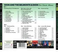 FIVE CLASSIC ALBUMS: PRESENTING DION AND THE BELMONTS/WISH UPON A STAR/RUNAROUND