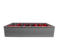 Five Compartment Plastic Cash Tray Insert for Cash Register Drawers