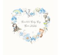 Five Dollar Shake - Beautiful Baby Boy Born 2026 Greeting Card - 16 x 16 CM