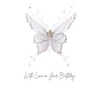 Five Dollar Shake - Crystal Curiosities - With Love on Your Birthday - Butterfly - JW10