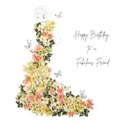 Five Dollar Shake Happy Birthday to a Fabulous Friend card