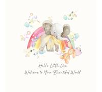 Five Dollar Shake - Hello Little One New Baby Greeting Card - 16 x 16 CM