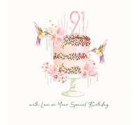 Five Dollar Shake - Love on Your Special Birthday 21st Greeting Card - 16 x 16 CM