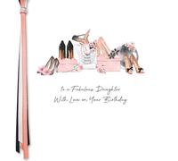 Five Dollar Shake - To a Fabulous Daughter with Love on Your Birthday Gretting Card - RR54