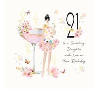 Five Dollar Shake - To a Sparkling Daughter with Love on Your Birthday - 16 x 16 CM