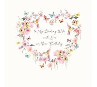 Five Dollar Shake - To my Darling Wife with Love on Your Birthday - 16 x 16 CM
