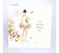 Five Dollar Shake - To the Beautiful Birthday Girl Greeting Card - 16 x 16 CM