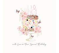 Five Dollar Shake - With love on your Special Birthday 18th Greeting Card - 16 x 16 CM