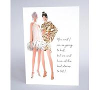 Five Dollar Shake you and I are going to hell greetings card