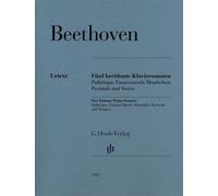 Five Easy Piano Sonatas piano Urtext Beethoven G. Henle Verlag Paperback