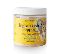 Five Element Food Therapy Instafresh Daily Vitality Topper - Turkey, Eggs & Oats - Natural Dog & Cat Food Topper for Energy, Circulation & Whole-Body Vitality - Whole-Food Nutrition Activated by Water