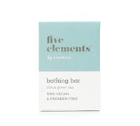 Five Elements Citrus Green Tea Bathing Soap Bar for Deep Cleansing and Toning Handmade for All Skin Types Men and Women 100% Vegan & Paraben Free, (100g)