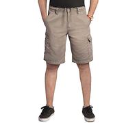 Five Emperors Outfitters Men's Summer Casual Cargo Work Shorts UK (Grey, XL)