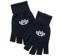 Five Finger Death Punch 5FDP Fingerless gloves black Onesize