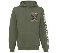 Five Finger Death Punch Bruce Knucklehead Hoodie olive L
