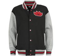 Five Finger Death Punch EMP Signature Collection Varsity Jacket black mottled grey M