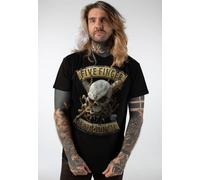 Five Finger Death Punch - Golden Horde - T-Shirt - black - M - 100% Cotton M
