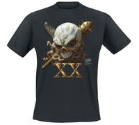 Five Finger Death Punch Golden Horde XX T-Shirt black S