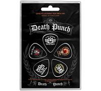 Five Finger Death Punch Guitar Pick Plectrum Pack X 5 Band Logo Official One Size