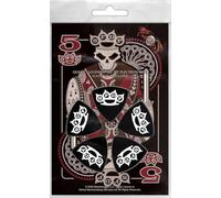 Five Finger Death Punch Knuckle Crown Plectrum 5 Pack