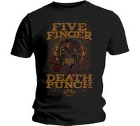 Five Finger Death Punch 'Locked & Loaded' T-Shirt (Extra Large) Black