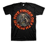 Five Finger Death Punch Men's Seal of Ameth Short Sleeve T-Shirt, Black, Medium