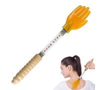 Five Finger Massager - Full Board with Non-Slip Handle,Five-Finger Meridian Patting Massager Meridian Tools, Multi-Function Pai Sha Board for Back, Legs, Arms and SPA