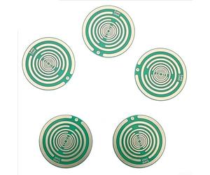 Five for Elements Polarization Energy Disc Featuring Radiation Operation and Design for Daily Wellness Use (Green)