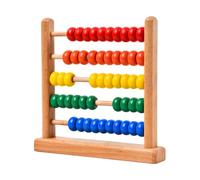 Five - Gear Beech Wood Abacus, Five - Gear Design & Natural Beech Wood, Perfect for Kids' Early Math Education, Early Learning Math Tool