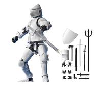 Five Generations Of Joint Dolls Medieval Infantry Heavy Soldier Hand Made Ornaments 061939