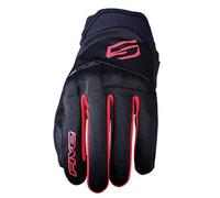 Five Globe Evo Motorcycle Gloves Black Red Men Size L Quantity 1