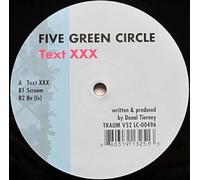 Five Green Circle - Text XXX