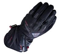 Five HG Prime Gore-Tex® Waterproof Heated Winter Motorcycle Gloves - Black
