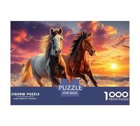 Five HorsesPhenomenal 1000-Piece Jigsaw Puzzles for Adults The Definitive Encounter with Impossible, Hard, Difficult Challenging Puzzle Games - This Is The Crowning Gift Jigsaw Puzzles for Adults And