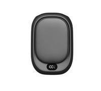 Five-in-One Hands-Free Fan - Charges via USB, portable and suitable for outdoor use or desk use. Can be clamped onto the handle of an umbrella. Quiet and compact. (black)