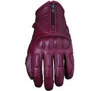 Five Kansas Ladies Motorcycle Gloves, red, size M