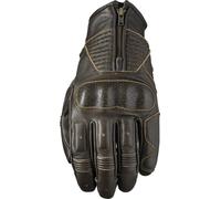 Five Kansas Motorcycle Gloves, brown, size M for Men