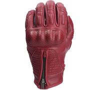 Five Kansas Ladies Motorcycle Gloves, red, size M for Women
