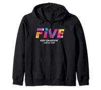 Five Keep on Movin 2025 Zip Hoodie
