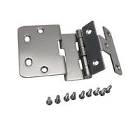 Five Knuckles Hinge with Mounting Screws 270° Full Rotation Metal Institutional Hinge Easy Installation Quiet Movement Adjustable Folding Door Hinges
