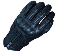 Five Ladies Kansas Motorbike Motorcycle Leather Gloves - Black