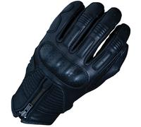 Five Ladies Kansas Motorbike Motorcycle Leather Gloves - Black