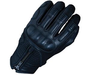 Five Ladies Kansas Motorbike Motorcycle Leather Gloves - Black