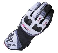 Five Ladies TFX2 Waterproof Adventure Motorcycle Motorbike Gloves - Black / Pink