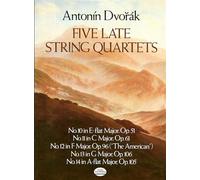 Five Late String Quartets (Dover Chamber Music Scores)