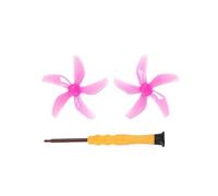 Five Leaves Propellers Compatible With Neo Colorful Paddles Quick Release Props Paddle Low Noise Propeller Drone Accessories Universal Fit(Pink 1 Pair)